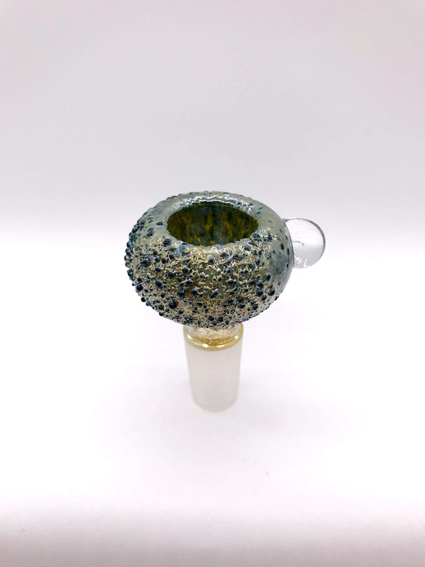 Smoke Station Waterpipe Bowl Texture Textured Metallic Waterpipe Bowl - 14mm