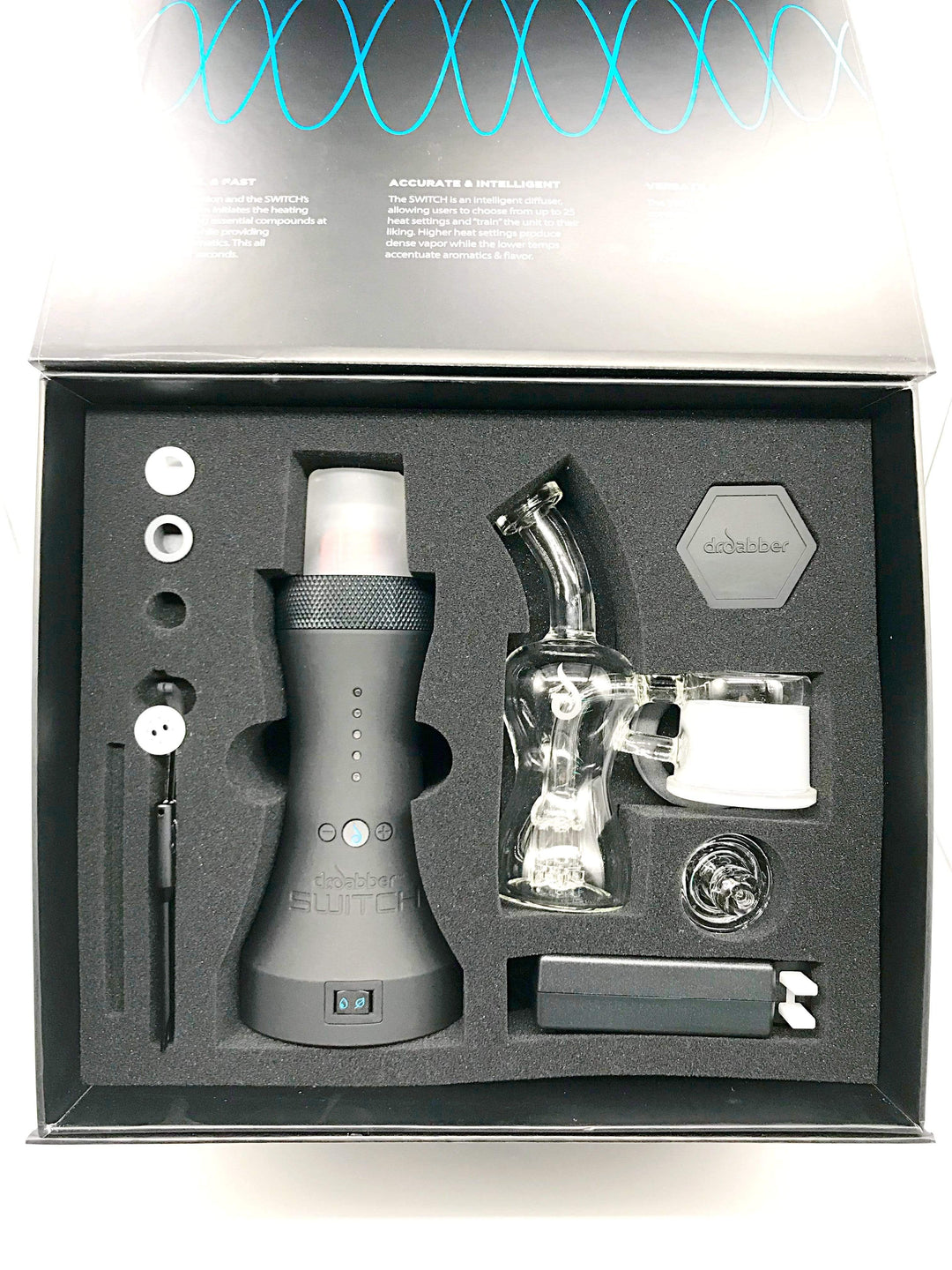 The Dr. Dabber SWITCH VAPORIZERS (LEAF & OIL) Smoke Station The Dr. Dabber SWITCH VAPORIZERS (LEAF & OIL) Smoke Station