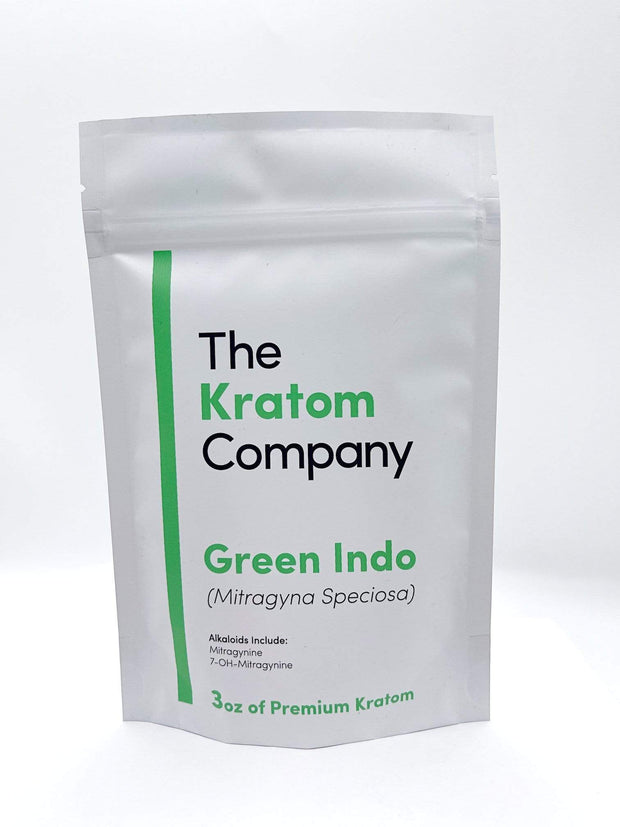 Smoke Station Kratom Green Indo The Kratom Company 3oz of Premium Kratom Powder