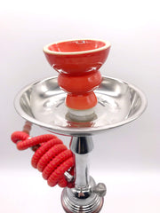 Smoke Station Hookah Red “The Leopard” by Exude Hookahs