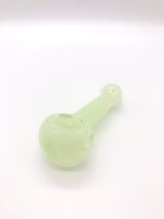 Smoke Station Hand Pipe Green Thick American Purple, Mint, Pink color slime spoon