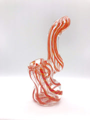 Thick Bubbler with Ribbon Work
