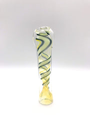 Smoke Station Hand Pipe Mint Thick chillum with dichro