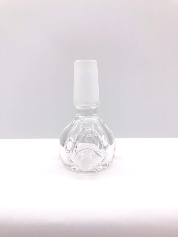 Smoke Station Waterpipe Bowl Thick Clear Waterpipe Bowl - 14mm
