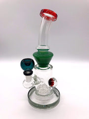 Smoke Station Water Pipe Thick Colored Scientific Water Pipe with Perc