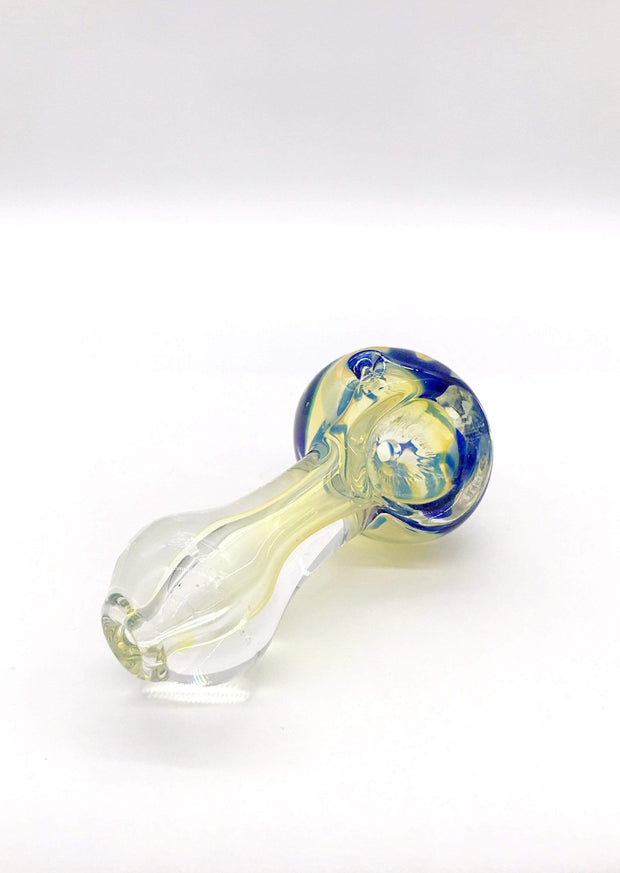 Smoke Station Hand Pipe Thick Fumed Colored Peanut Spoon Hand Pipe