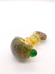 Smoke Station Hand Pipe Style A1 Thick Fumed Neck Diffused Spoon with Flattened Mouthpiece Hand PIpe