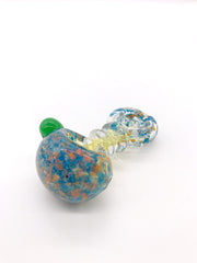 Smoke Station Hand Pipe Style A3 Thick Fumed Neck Diffused Spoon with Flattened Mouthpiece Hand PIpe
