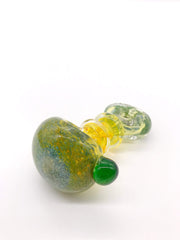Smoke Station Hand Pipe Style A5 Thick Fumed Neck Diffused Spoon with Flattened Mouthpiece Hand PIpe