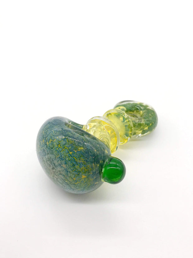 Smoke Station Hand Pipe Style A6 Thick Fumed Neck Diffused Spoon with Flattened Mouthpiece Hand PIpe