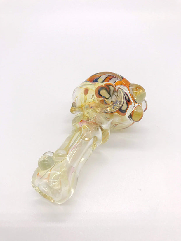 Smoke Station Hand Pipe Thick Hand-Blown Local American Borosilicate Spoon Hand Pipe
