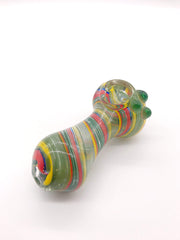 Smoke Station Hand Pipe Thick Multicolored Ribbon Spoon Hand Pipe
