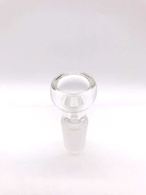 Smoke Station Waterpipe Bowl Clear Thick Round-Cut Waterpipe Bowl - 19mm