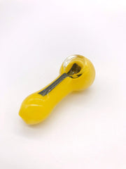 Smoke Station Hand Pipe Thick Solid Colored Dichro Spoon Hand Pipe
