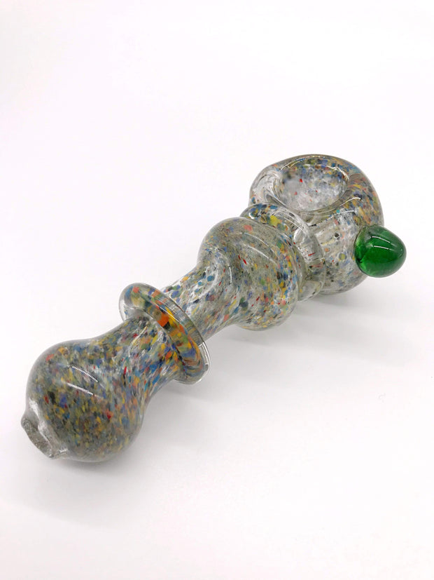 Smoke Station Hand Pipe Thick Speckle Spoon Hand Pipe