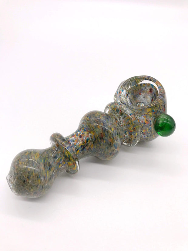 Smoke Station Hand Pipe Thick Speckle Spoon Hand Pipe