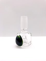 Smoke Station Waterpipe Bowl Black Thick Waterpipe Bowl with Bubble Accent