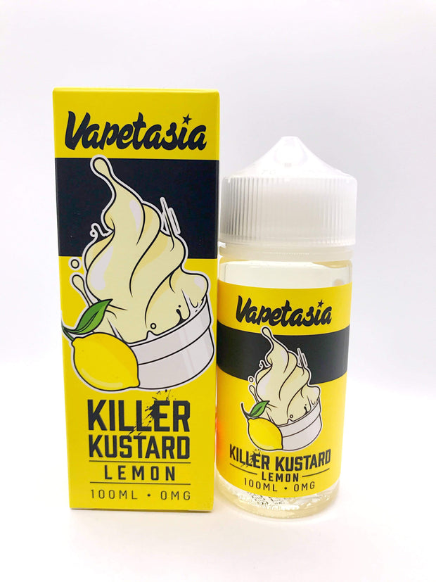 Smoke Station Juice Killer Kustard Lemon Vapetasia Sub-Ohm E-Juice
