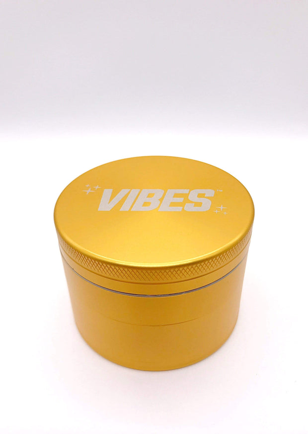 Smoke Station Accessories Gold / 63mm Vibes 4-Piece Grinder 63mm